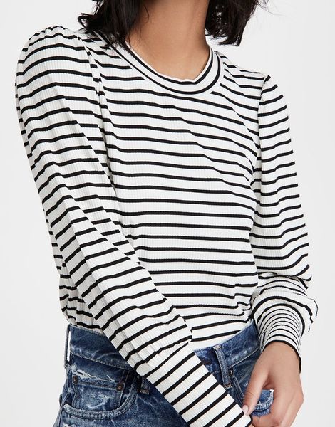 Striped Long Sleeve Top