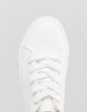 New Look lace up trainer