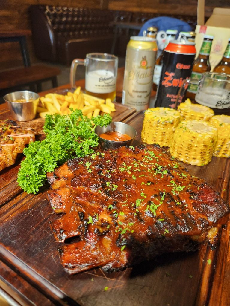 Sườn Tảng Nướng Chậm Kiểu Texas - Sốt BBQ (500Gr/Gói)