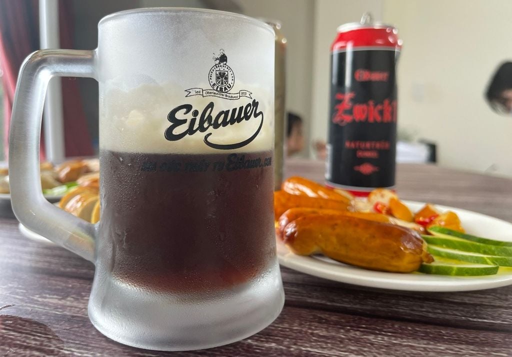 Thùng 12 Lon Bia Đức Thầy Tu EIBAUER ZWICK'L Nhập khẩu từ Đức - 500Ml/Lon