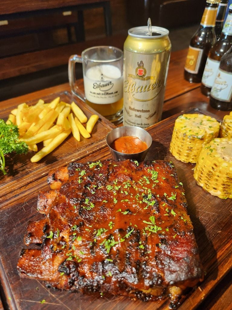 Sườn Tảng Nướng Chậm Kiểu Texas - Sốt BBQ (500Gr/Gói)