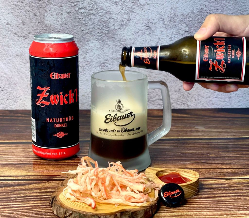 Bộ 6 Ly Bia Đức Thầy Tu Eibauer