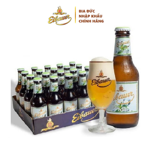 Thùng 20 Chai Cocktail Eibauer Summer Mint 2.5% vol -  Hương Vị Bạc Hà The Mát 250ml