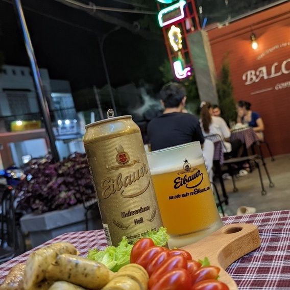 Bộ 6 Ly Cối Thủy Tinh Nhám Cao Cấp  Bia Đức Thầy Tu Eibauer - Ly Uống Bia Có Quai 350ml xuất xứ Indonesia