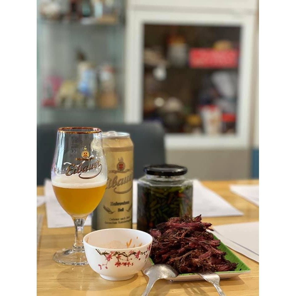 Thùng 12 Lon Bia Thầy Tu EIbauer Hefeweizen Hell - Bia Đức Nhập Khẩu - 500Ml/Lon