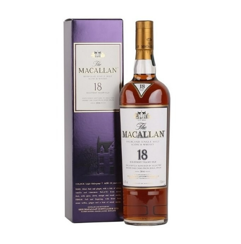 Rượu Macallan 18 Năm Eighteen (Sherry Oak Cũ) || 700ml/43%