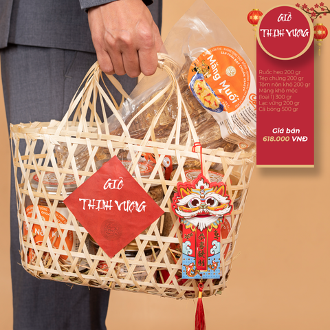  Giỏ quà Tết Thịnh Vượng 