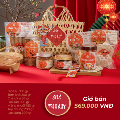  Giỏ quà Tết Phú Quý 