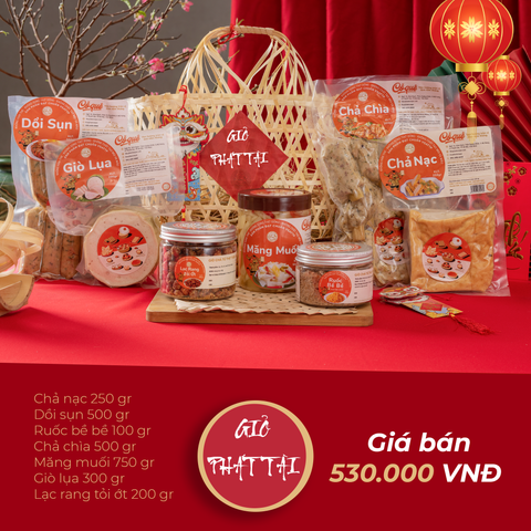  Giỏ quà Tết Phát Tài 