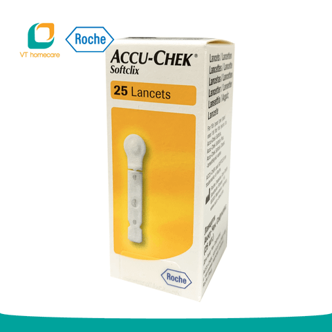  Kim lấy máu Accu-Chek Softclix lancet 25 - Ống 25 kim 