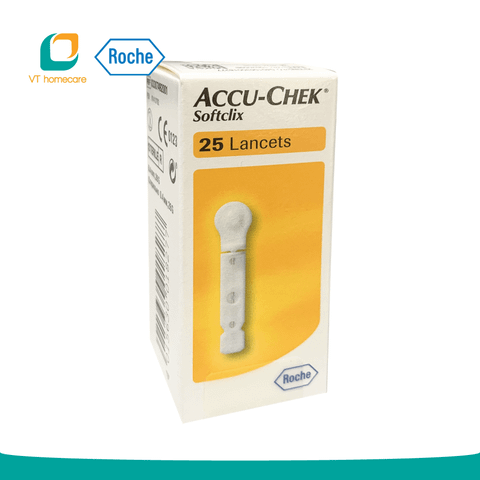  Kim lấy máu Accu-Chek Softclix lancet 25 - Ống 25 kim 