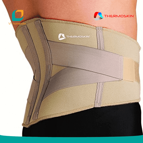  (Thermoskin) Băng nẹp lưng mềm giữ vị trí lưng và hỗ trợ điều trị chấn thương lưng (Ajustable Lumbar Support) 