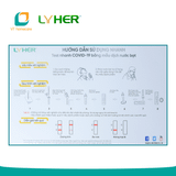  Bộ 3 kit test nhanh kháng nguyên Covid-19 bằng nước bọt LYHER 
