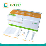  Bộ 3 kit test nhanh kháng nguyên Covid-19 bằng nước bọt LYHER 