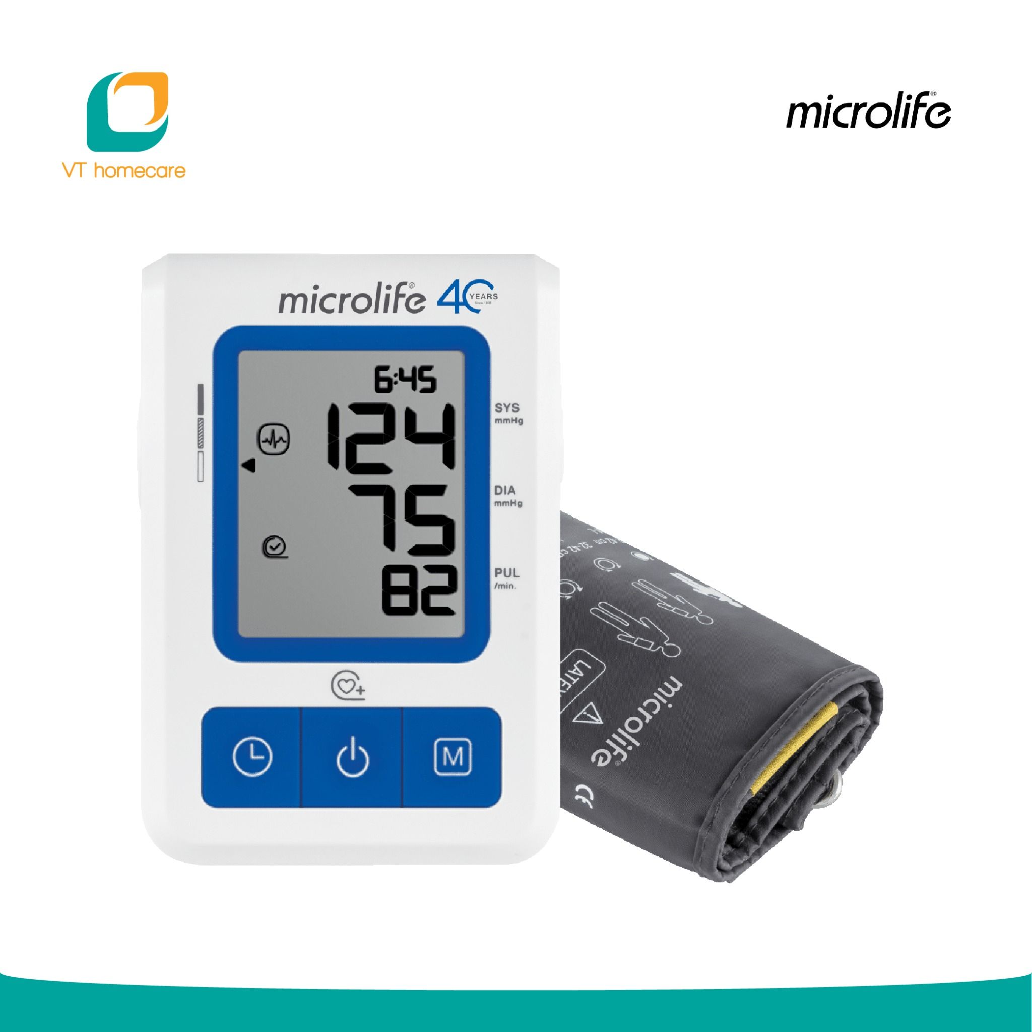  Máy đo huyết áp bắp tay Microlife BP B2 Basic (Limited Edition) 