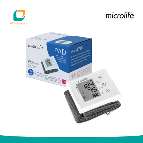  Máy đo huyết áp cổ tay Microlife BP W3 COMFORT+ 