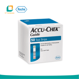  Que thử đường huyết dùng cho máy Accu-Check Guide - Hộp 50 que 
