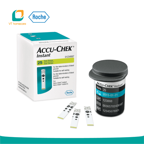 Que thử đường huyết dùng cho máy Accu-Chek® Instant
