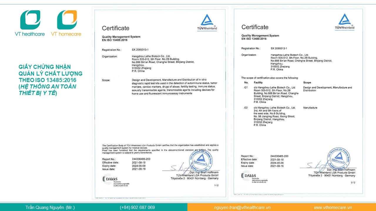  Bộ 3 kit test nhanh kháng nguyên Covid-19 bằng nước bọt LYHER 