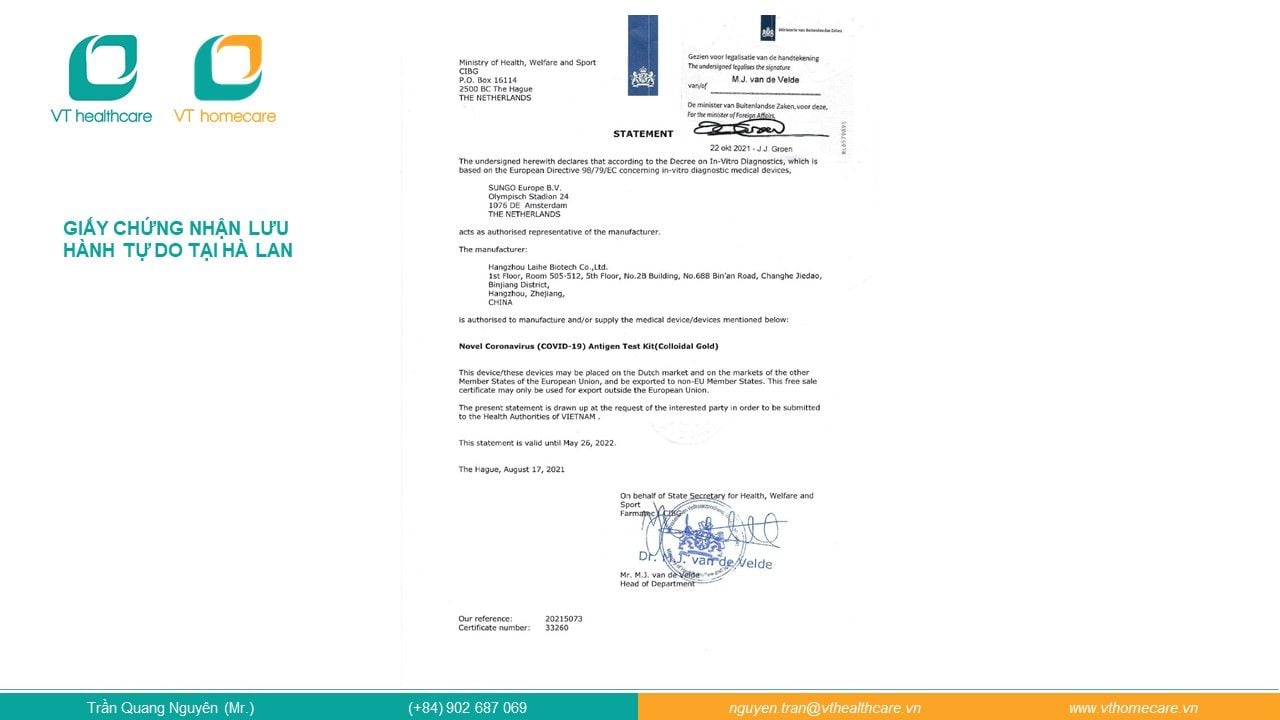  Bộ 3 kit test nhanh kháng nguyên Covid-19 bằng nước bọt LYHER 