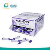  Hộp 200 thiết bị lấy máu vô trùng, dùng một lần, điều chỉnh được độ sâu đâm kim Accu-Chek® Safe-T-Pro Plus 