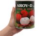 Trái Vải Ngâm Đường Aroy-D 565g - Nhập Khẩu Thái Lan | Aroy-D Lychee in Syrup 565g