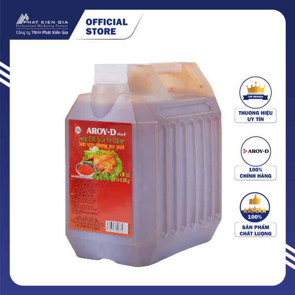 Nước Chấm Gà, Thịt Nướng, Hải Sản Aroy-D 5400g (Thái Lan)
