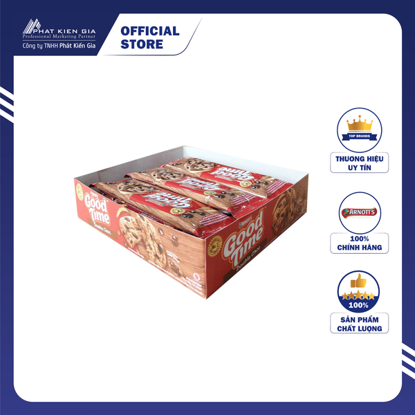 Bánh Quy Socola Arnott's GoodTime 192g - Thương Hiệu Úc, SX Indonesia | Arnott's GoodTime Double Choc 192g