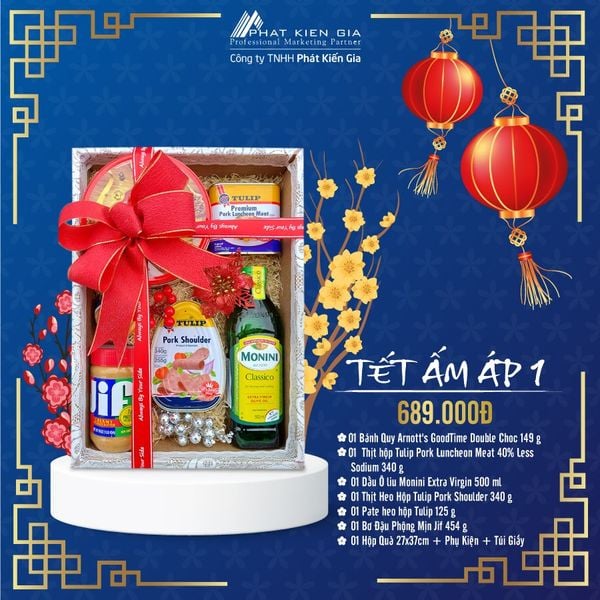 Hộp Quà TẾT ẤM ÁP 1 2022
