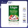 Cá Mòi Sốt Cà Ligo 425g - Thương Hiệu Mỹ , SX Philipines | Ligo Sardines in Tomato Sauce 425g