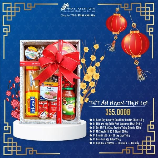 Hộp Quà TẾT ĂN NGON - TIỆN LỢI 2022