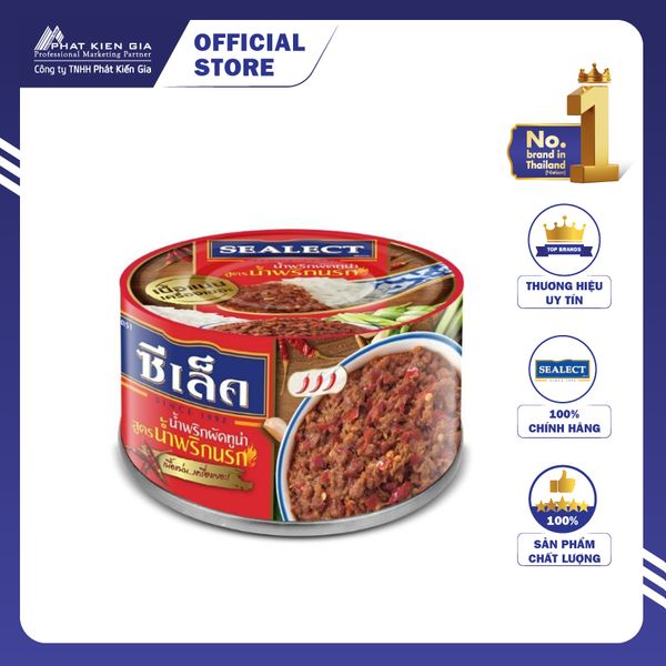 Cá Ngừ Sốt Ớt Sealect 85g - Nhập Khẩu Thái Lan | Sealect Nam Prik Pad Narok Tuna 85g