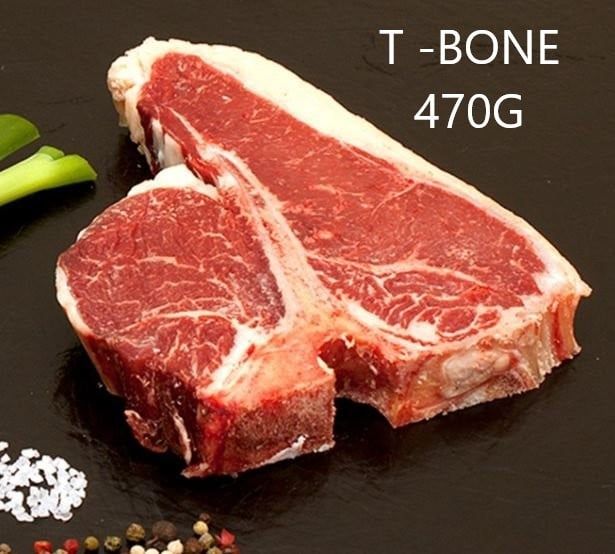  티본(T-Bone) 스테이크 (호주산) / T-Bone Steak / 470g 