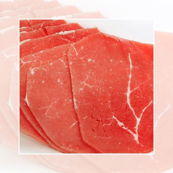  홍두깨살 슬라이스 (육전용) / THỊT MÔNG BÒ MỸ (Slice 2mm) (500g) [Beef] 