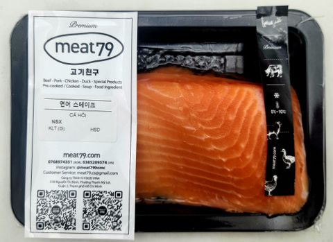  연어 스테이크 CÁ HỒI 280G 