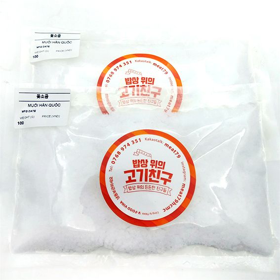  꽃소금 100g / Muối Hàn Quốc 100g [FOID] 