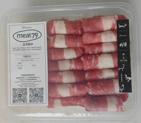  차돌박이 / GẦU BÒ MỸ (CHADOLBAKEE) (1KG) [Beef] 