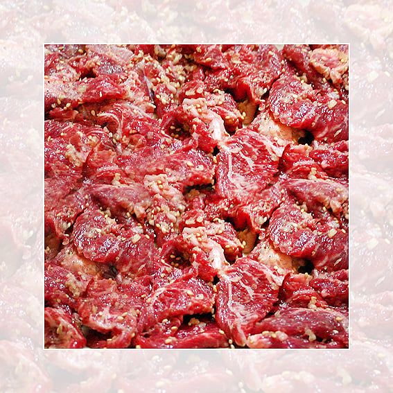  살치살 주물럭 / BẸ VAI ÚC  Sốt tương tỏi (500g) [Pre-cooked] 