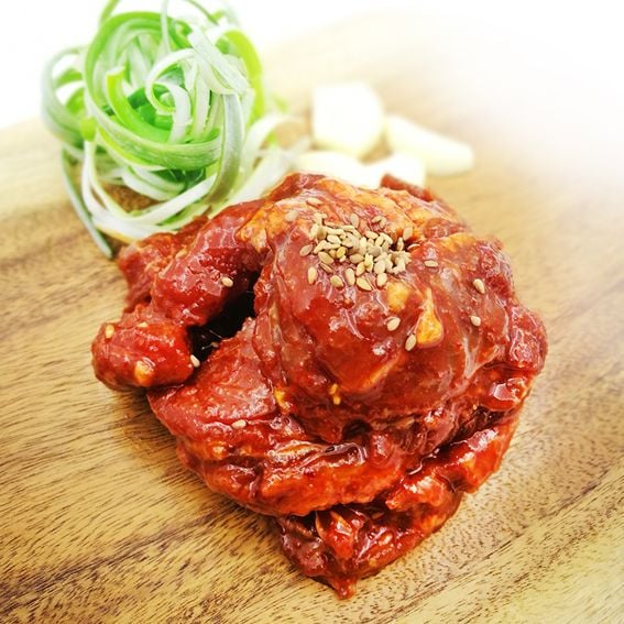  갈매기살 매콤주물럭 (양념육) / GALMEAGISAL (Nạc dây) SỐT CAY (300g) [Pre-cooked] 