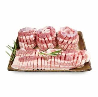  칼집 숙성 삼겹살  / BA CHỈ HEO KHỨA / 1cm (500g) [Pork] 