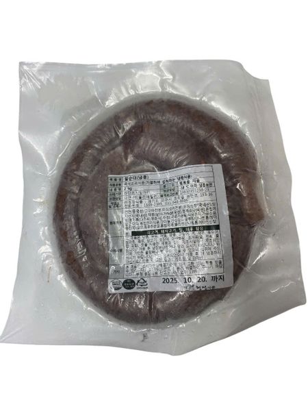  냉동찰순대 DỒI TRƯỜNG (GẠO NẾP) HÀN QUỐC 2KG  [Pre-cooked] 