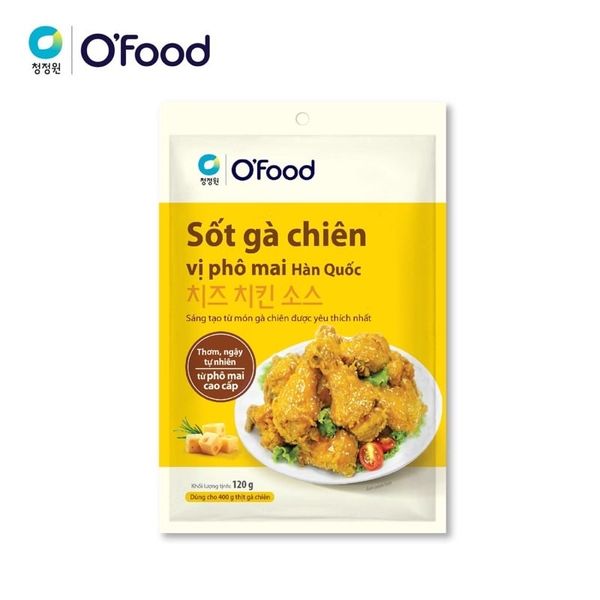 Sốt gà chiên vị phô mai Hàn Quốc O'Food 120g