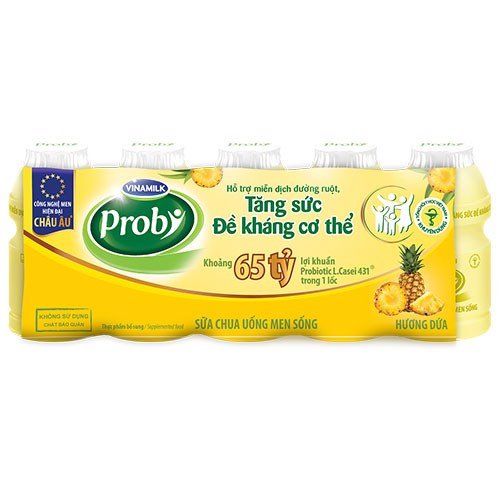 SCU Probi hương dứa VNM 5x65ml