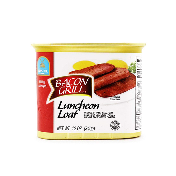 Thịt hộp Bristol Bacon Grill 340g