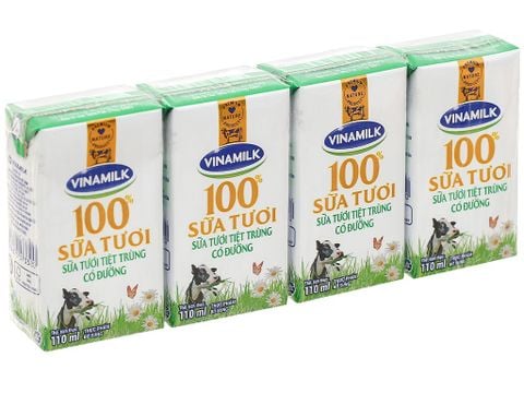 STTT có đường VNM 4x110ml