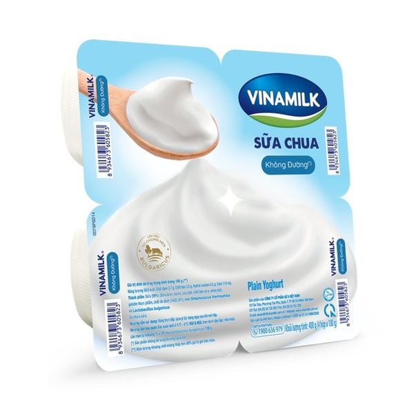 SCA không đường VNM 4x100g
