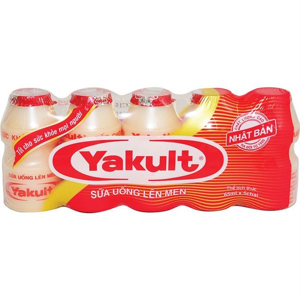 Sữa uống lên men Yakult 5x65ml