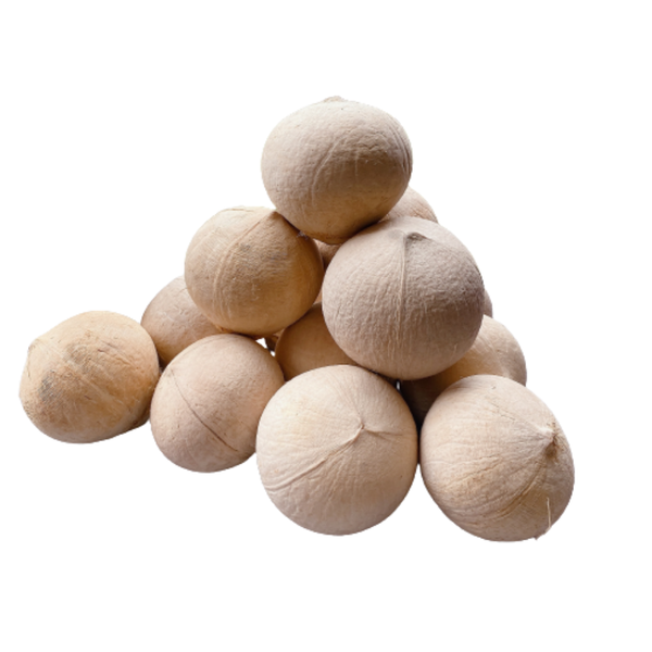 Dừa xiêm gọt trọc size M VK (400-650gr/quả)