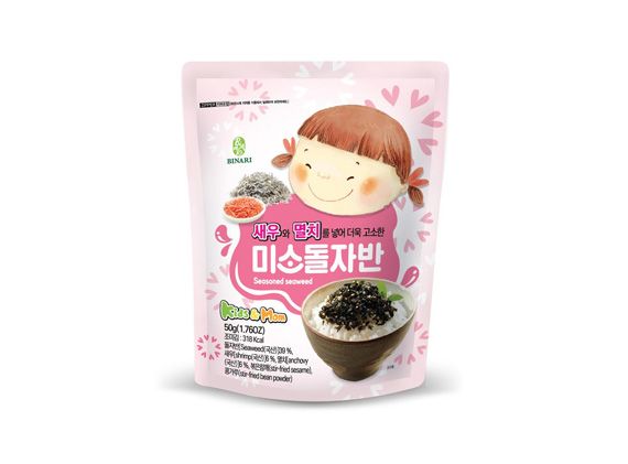 Rong biển em bé cười tôm và cá cơm 50g (30/T)