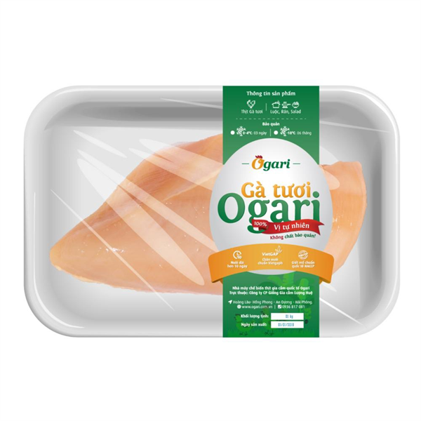 Lườn gà loại 1 orgari 500g